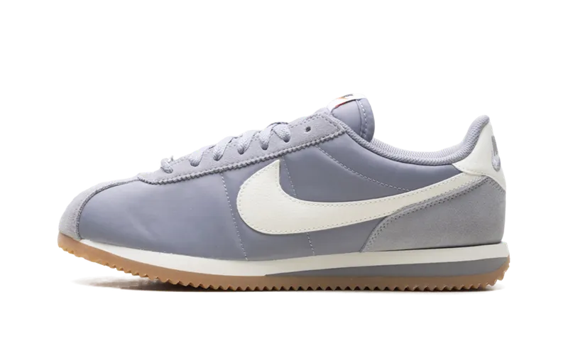 Nike Cortez Textile “Cement Grey Gum Light Brown Safety Orange Sail” | DZ2795-005