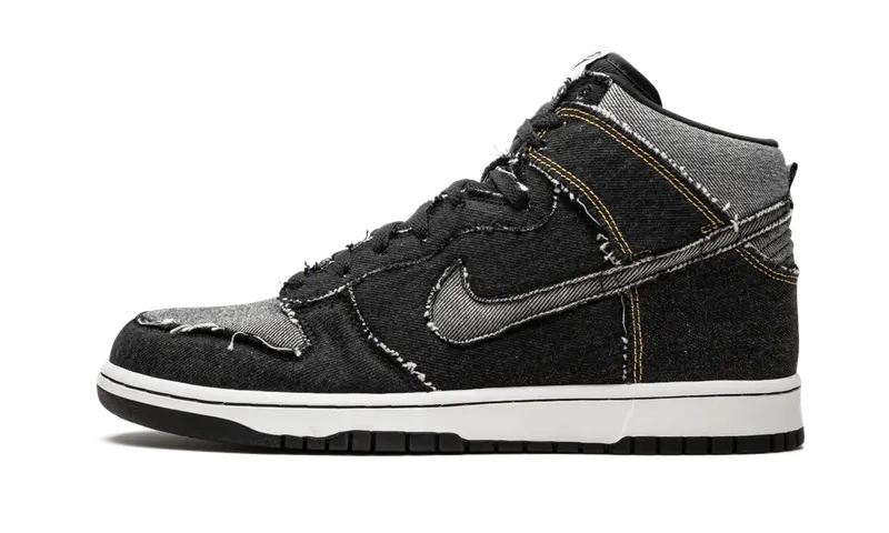 Nike Dunk Hi “Black Denim” | 312423-001
