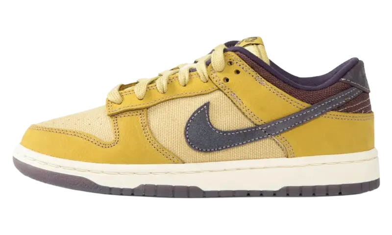 Nike Dunk Low Retro SE “Buff Gold Dark Raisin” | IB6752-700