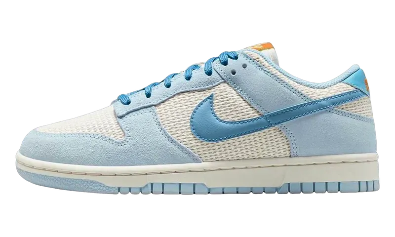 Nike Dunk Low SE “Sail Work Blue Hydrogen Blue” | IH2479-100