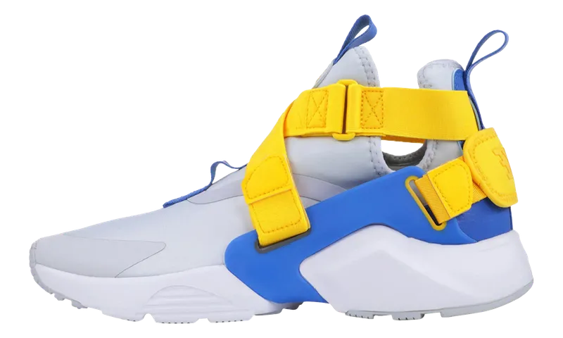 Nike Huarache City “Platinum Blue Amarillo” | AJ6662-006