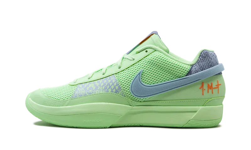 Nike Ja 1 Mismatched “Bright Mandarin / Vapor Green / Light Armory Blue” | FV1288-800
