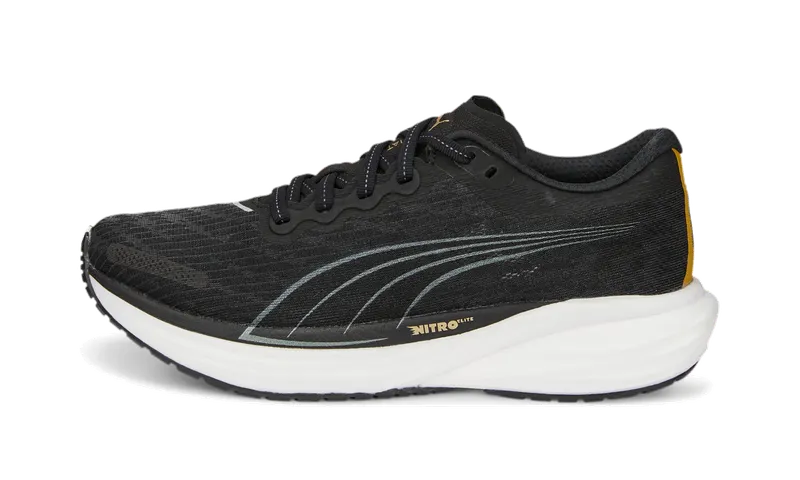 Puma Deviate Nitro 2 “Black Team Gold” | 376855-02