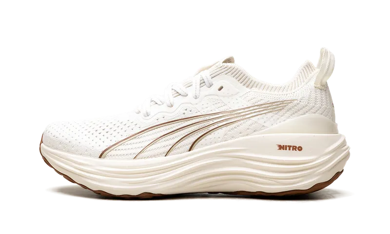 Puma ForeverRun Nitro Knit “Warm White Teak” | 379140-08
