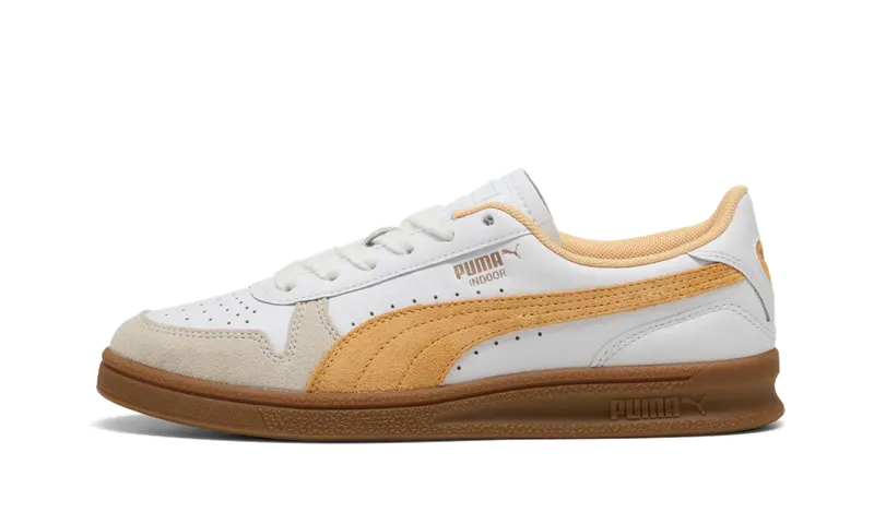 Puma INDOOR “Warm White / Almost Apricot / Gum” | 401360-07