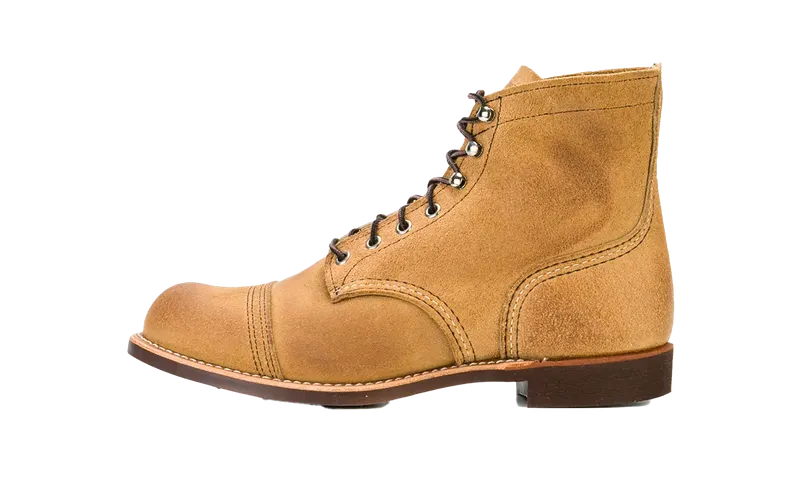 Red Wing Iron Ranger “Hawthorne Muleskinner Leather – Beige” | 8083