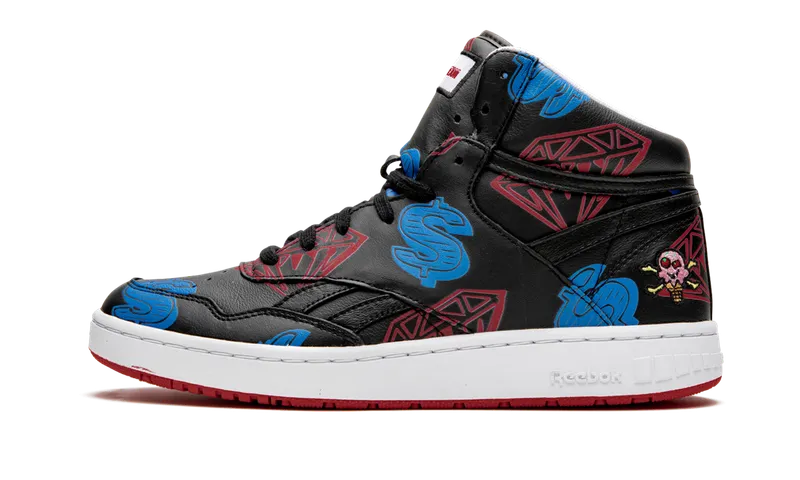 Reebok BB4600 Hi BBC Icecream (ComplexCon 2019) Black/Red-Blue | FV7977