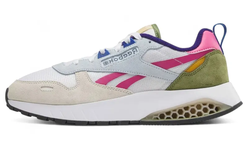 Reebok CLASSIC LEATHER HEXA “White/Pink/Green” | ID5404