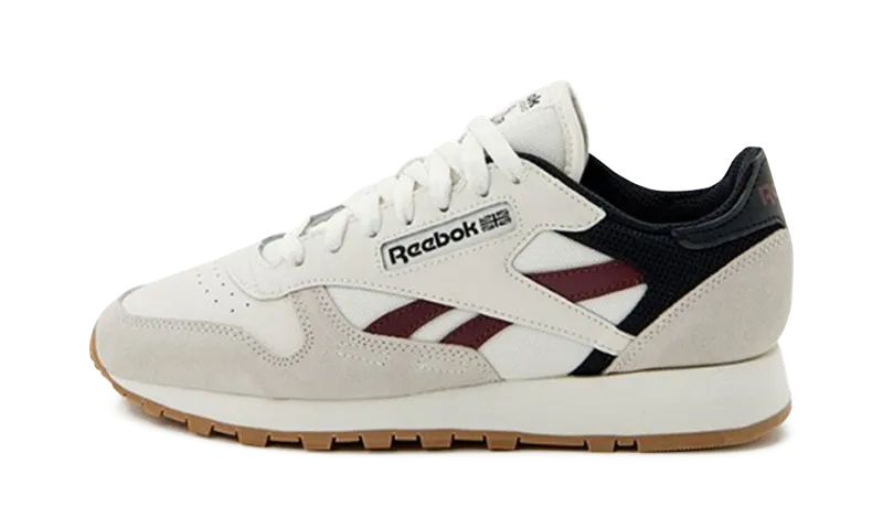 Reebok CLASSIC LEATHER “White / Maroon” | ID1587