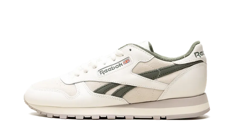 Reebok Classic Leather “Chalk/Chalk/Green” | 100209-516