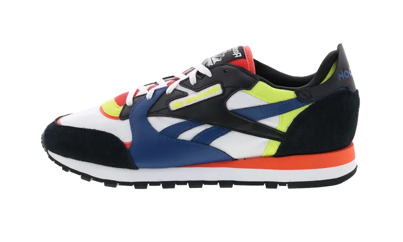 Reebok Classic Leather “White/Blue/Black/Yellow” | GX2846