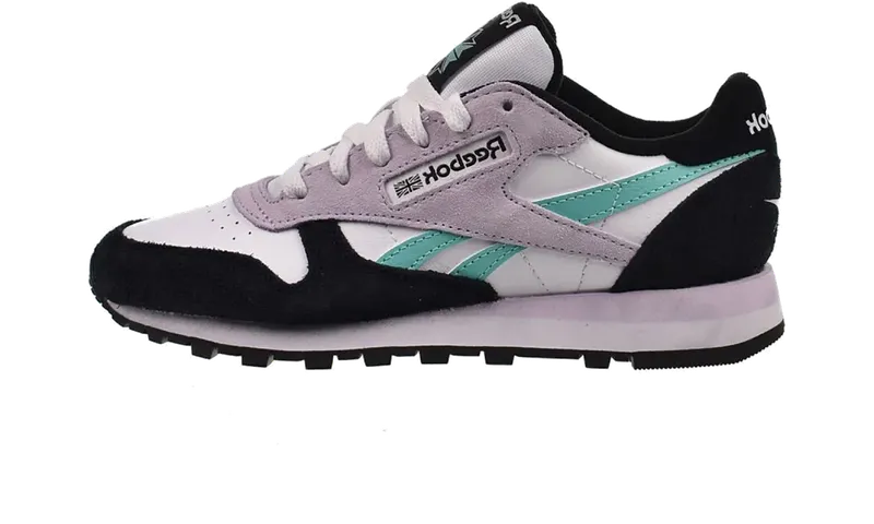 Reebok Classic Leather “White/Aqua/Black” | 100209-565