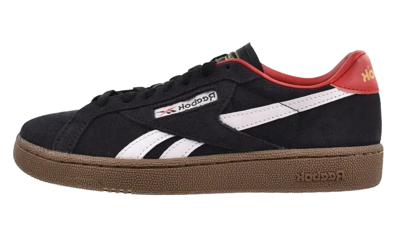 Reebok Club C Grounds “Black / Footwear White / Gum” | 100256-208