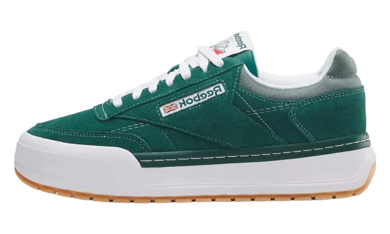 Reebok Club C Megacourt “Collegiate Green / Escape Green” | 100201-245