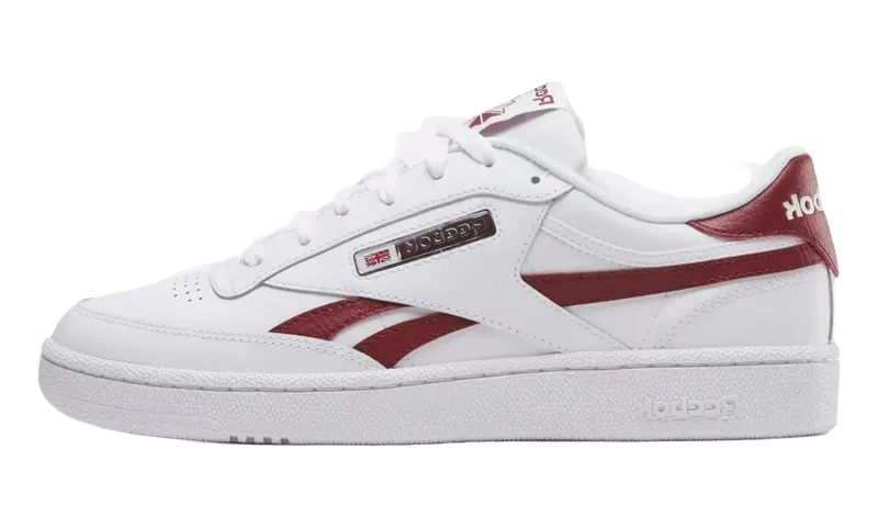Reebok Club C Revenge “White / Rich Maroon / White” | 100201-199