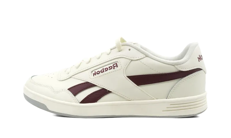 Reebok Court Advance 4E Wide “Chalk Classic Maroon” | ID3242