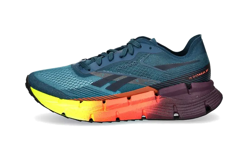 Reebok FloatZig X1 “Escape Blue / Lime / Coral” | 100204-920