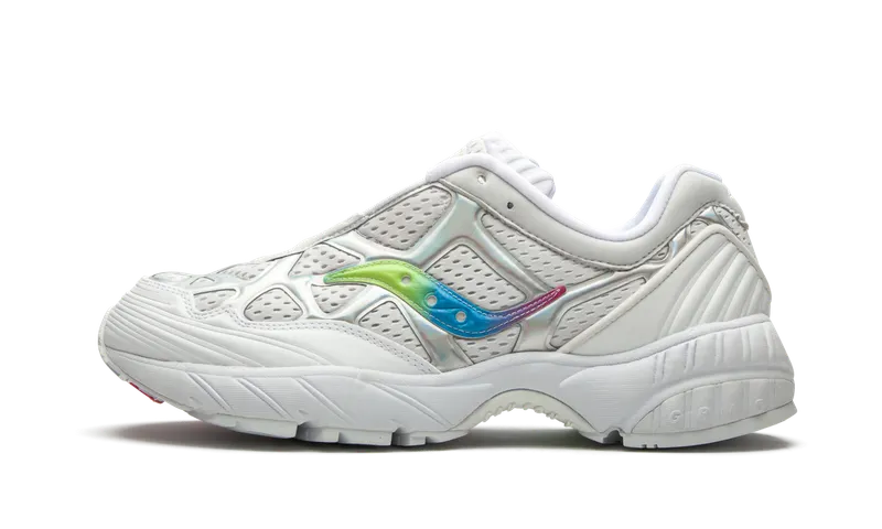 Saucony Grid Web Iridescent White | S70492-1