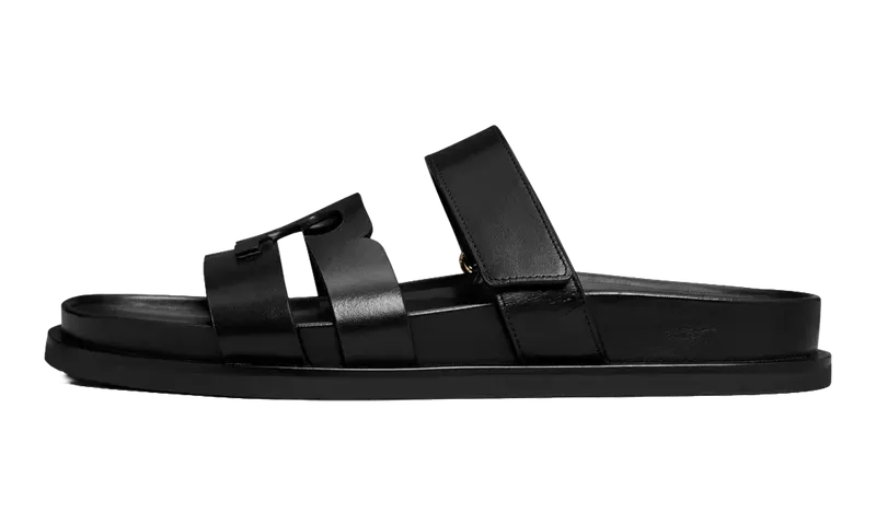 Tory Burch Ines Sport Slide “Perfect Black” | 161636-006