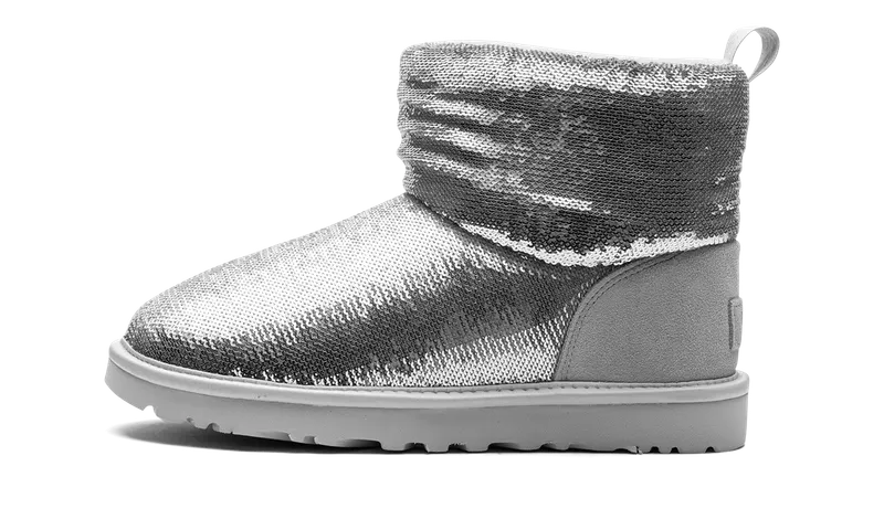 Ugg Classic Mini Boot “Mirror Ball Silver” | 1151291-SLVR
