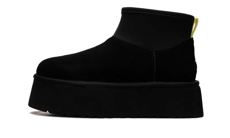 Ugg Classic Mini Dipper Boot “Black Yellow” | 1168170-BLK