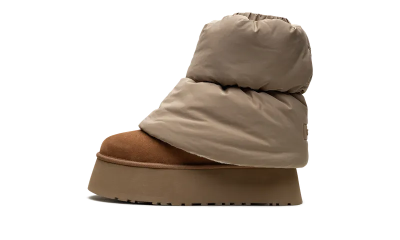Ugg Classic Mini Dipper Puffer Boot “Amphora Chestnut” | 1158275-AHS