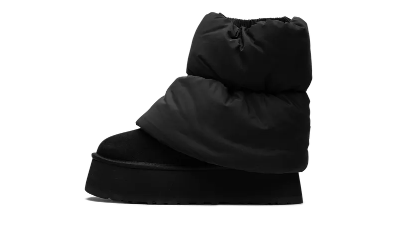 Ugg Classic Mini Dipper Puffer “Black” | 1158275-BBLC