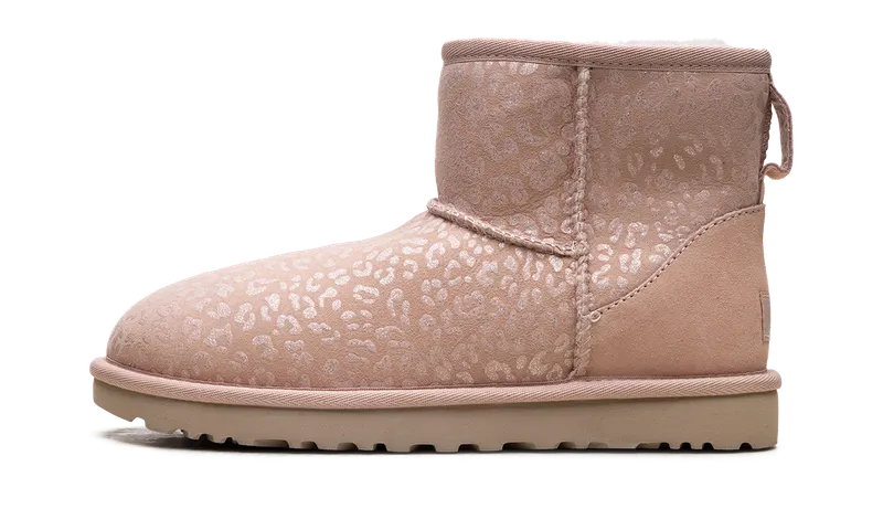 Ugg Classic Mini “Snow Leopard Fleece Lined Pink” “Leopard/Pink” | 1113494-QRT