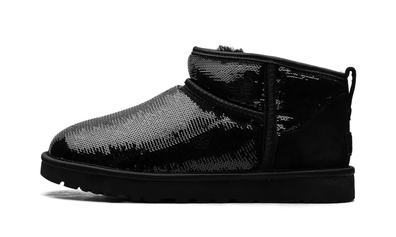 Ugg Classic Ultra Mini Boot “Mirror Ball Black” | 1151616-BLK