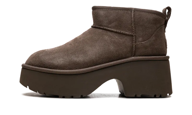 Ugg Classic Ultra Mini New Heights Boot “Hickory” | 1158311-HCK