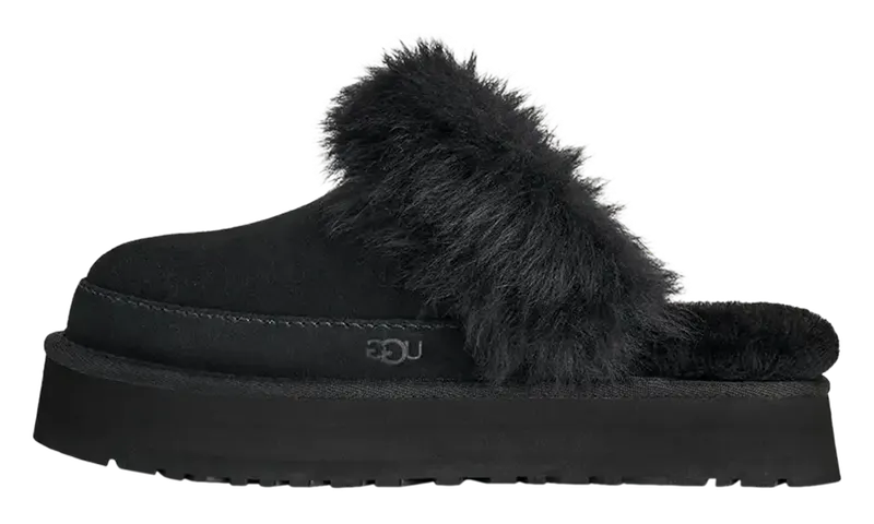 Ugg Disquette Chalet Slipper “Black” | 1173930-BLK