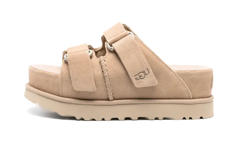 Ugg Goldenstar Hi Slide “Sand” | 1155458-SAN