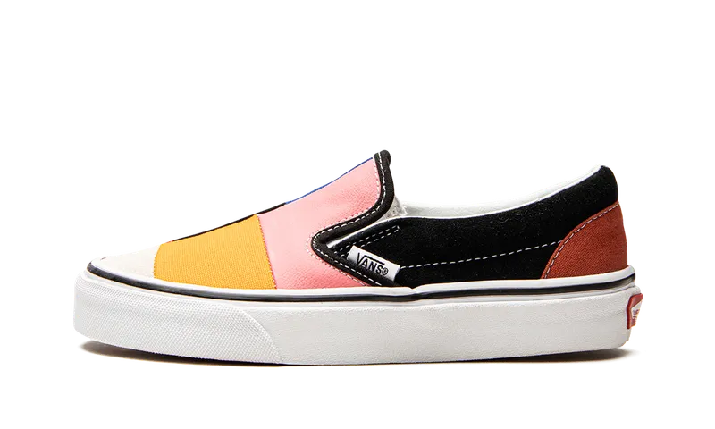 Vans Classic Slip-On ‘Patchwork’ Multi/True White “Multi/True White/Canvas/Canvas” | VN0A38F7VMF