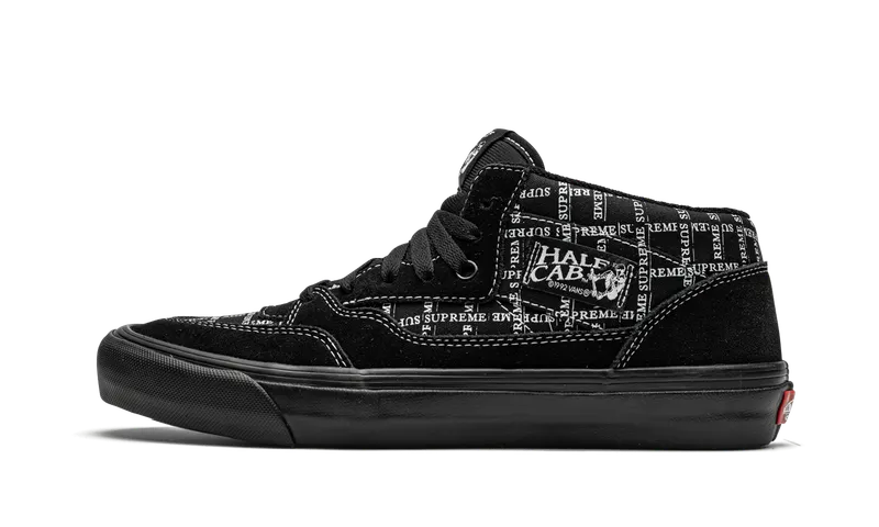Vans Half Cab Pro ’92 “Supreme – Black” | VN0A3QPH2YW