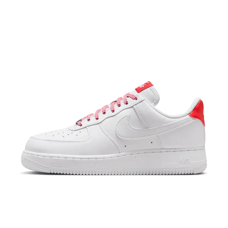Nike Air Force 1 Low ’07 White Pink Foam Metallic Silver Light Crimson | IB7167-103