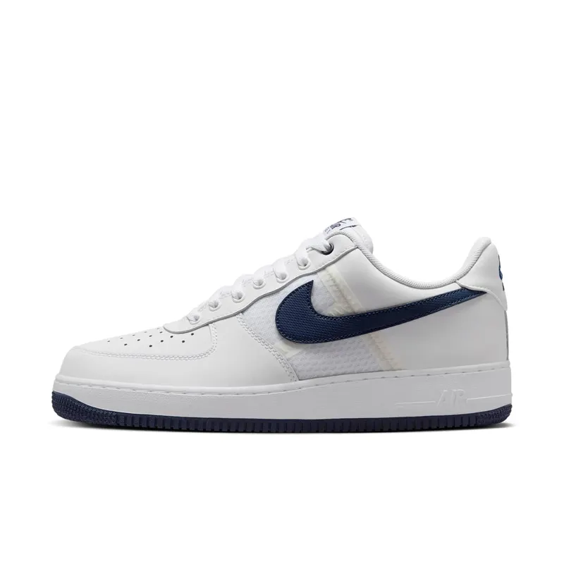 Nike Air Force 1 Low ’07 LV8 SE “Mesh Tape White Midnight Navy” | IH4462-100