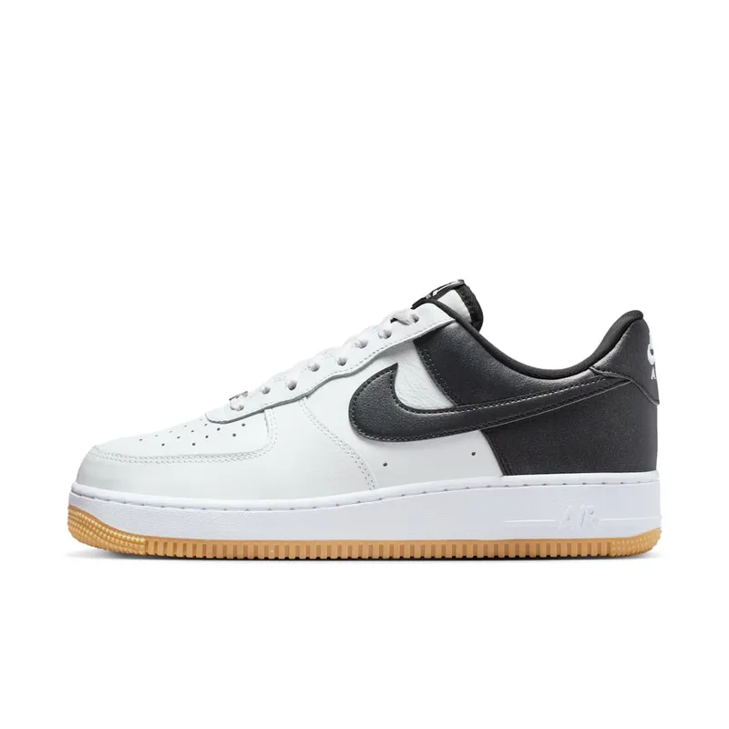 Nike Air Force 1 Low ’07 LV8 “White Black Metallic Silver” | IB6847-100