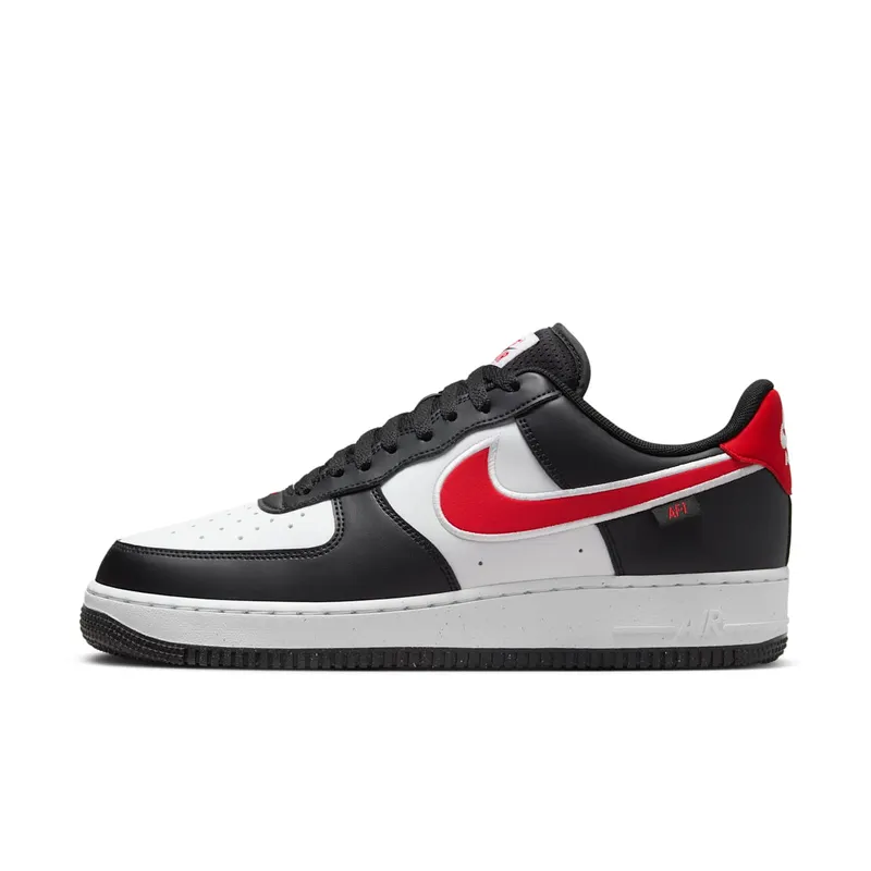 Nike Air Force 1 Low ’07 Next Nature “Black White University Red” | HM0721-002