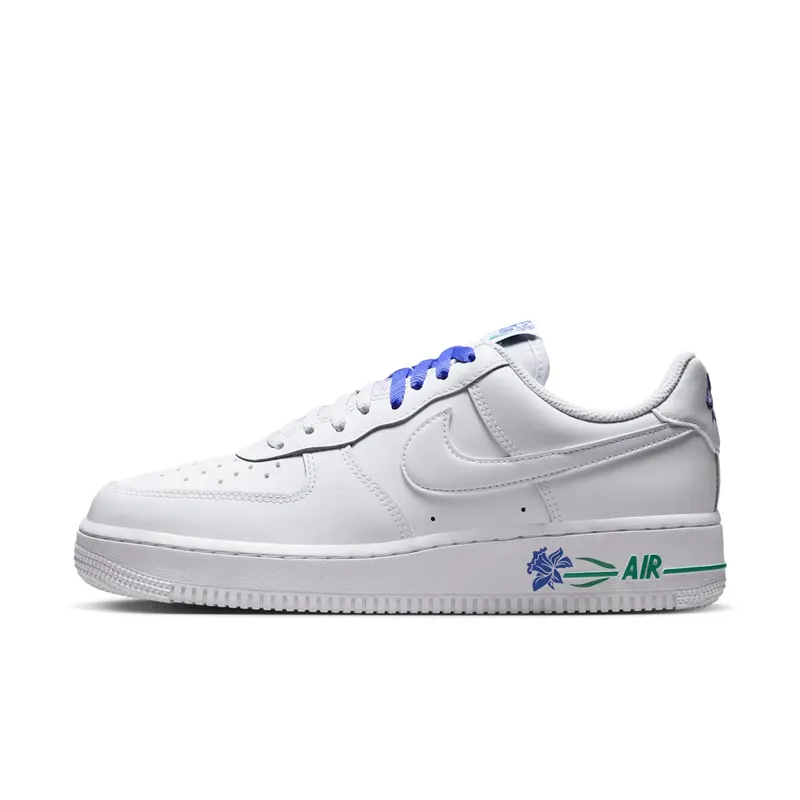 Nike Air Force 1 Low – “White / Persian Violet / Stadium Green / White” | IF0498-101
