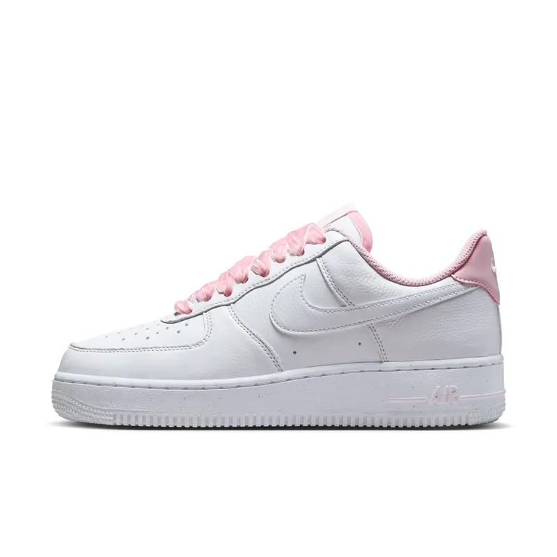 Nike Air Force 1 Low Vintage “Pink Foam Velvet Laces” “White/Vintage Pink Foam” | HV4403-601
