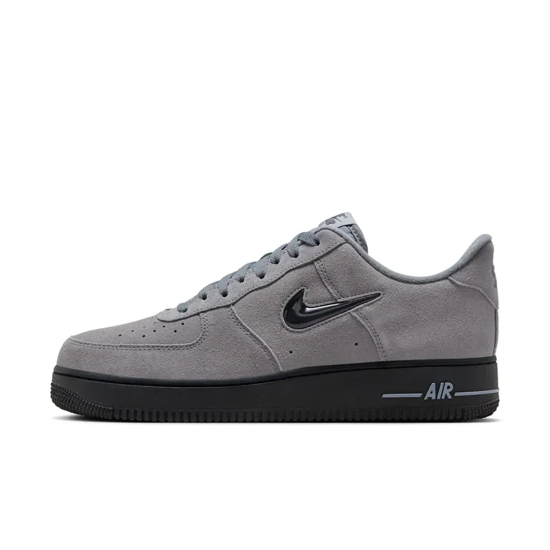 Nike Air Force 1 ’07 Low Jewel Cool Grey Black | HQ3827-001