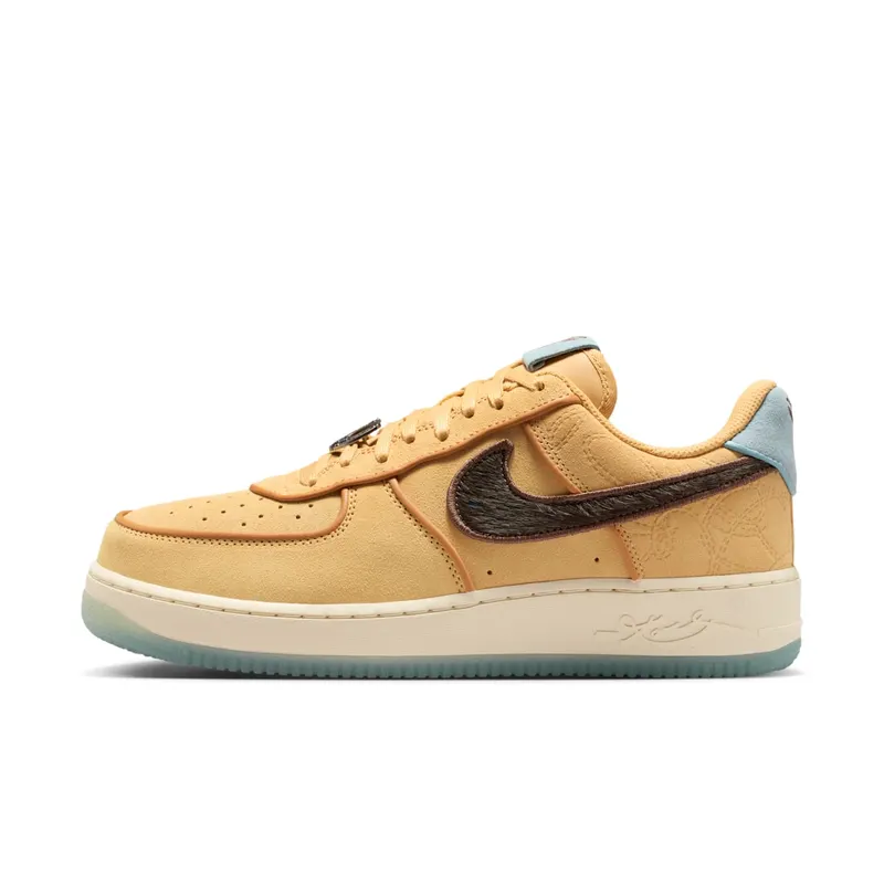 Nike Air Force 1 Low Protro “Kobe Bryant Siempre Hermanos” “Twine/Baroque Brown/Flax/Light Cream/Ocean Cube/Metallic Dark Grey” | IM0582-700