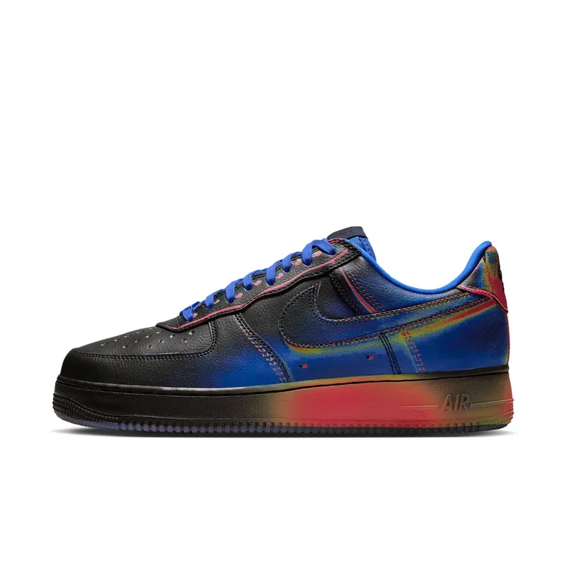 Nike Air Force 1 Low Retro “Heat Map Black Racer Blue” | IB6834-001