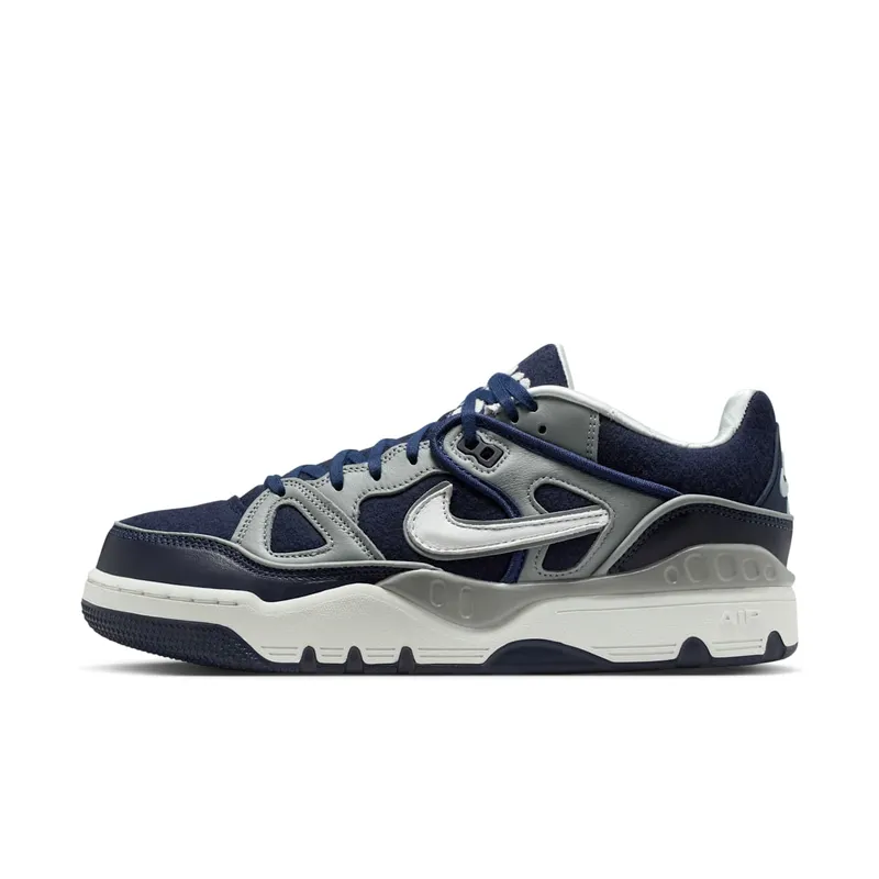 Nike Air Force 3 “NIGO – College Pack – Midnight Navy” “Midnight Navy/Off White-Shadow Grey” | HV5032-400