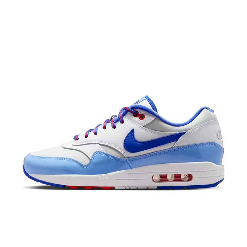 Nike Air Max 1 “Atlanta Braves City Connect (2026)” “White/Hyper Royal/Dark Powder Blue/Speed Red” | IQ2932-100