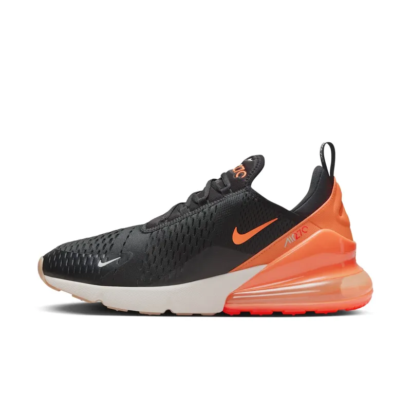 Nike Air Max 270 “Black/Total Orange-Bright Crimson” | AH8050-030