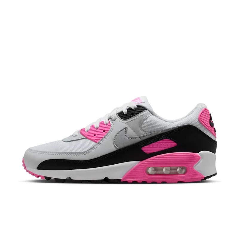 Nike Air Max 90 “White Pink Glow Wolf Grey” “Black/White/Grey/Pink Glow” | IM4613-100