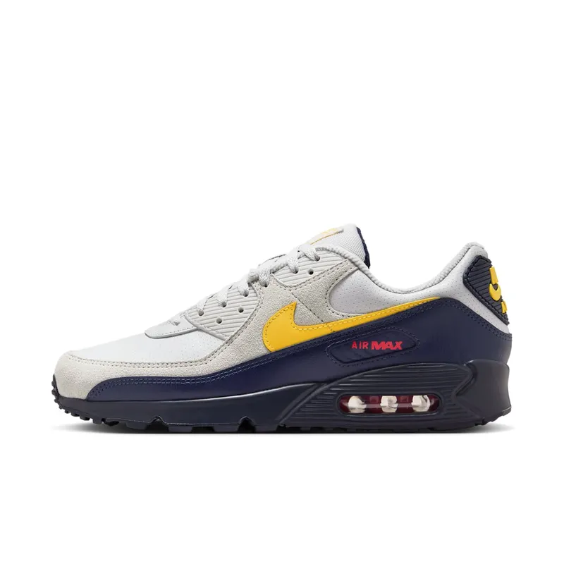 Nike Air Max 90 “Neutral Grey Tour Yellow” “Neutral Grey/Tour Yellow/Obsidian/Speed Red/White” | IF0670-001