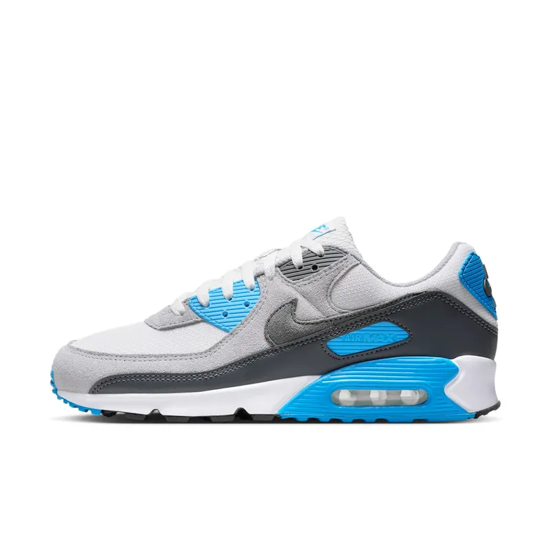 Nike Air Max 90 “Platinum Tint Blue Lightning” “Platinum Tint/Blue Lightning-Wolf Grey-Iron Grey” | DM0029-019