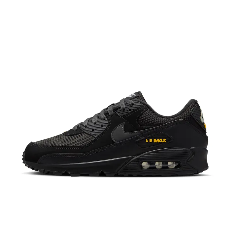 Nike Air Max 90 “Black Speed Yellow” “Black/University Gold/White/Anthracite” | HM0628-001
